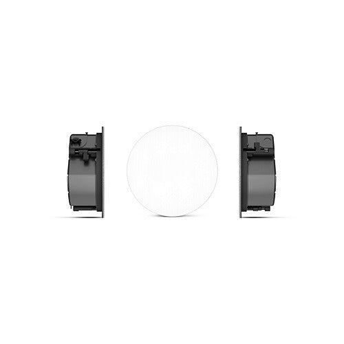 4.5" Two-Way Ceiling Mount Loudspeaker, Low Profile Zero Bezel AD-C4T-LPZB-WH