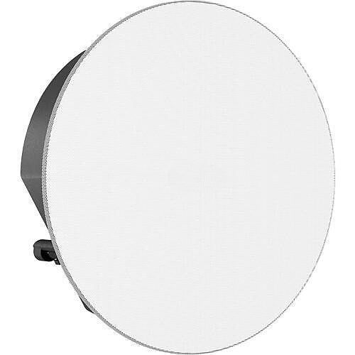 6.5" 2-Way Low-Profile Ceiling Loudspeaker, 135° DMT, White AD-C6T-LPZB-WH, Restaurants Retail Airports