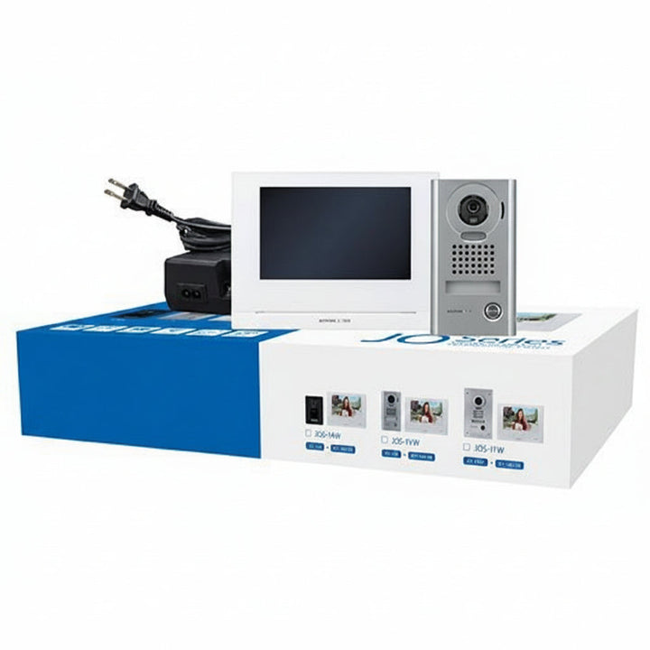 JOS-1VW JO Series Mobile-Ready Box Set with Surface-Mount Door Station 7" Video Set, Includes JO-1MDW, JO-DV, PS-1820UL