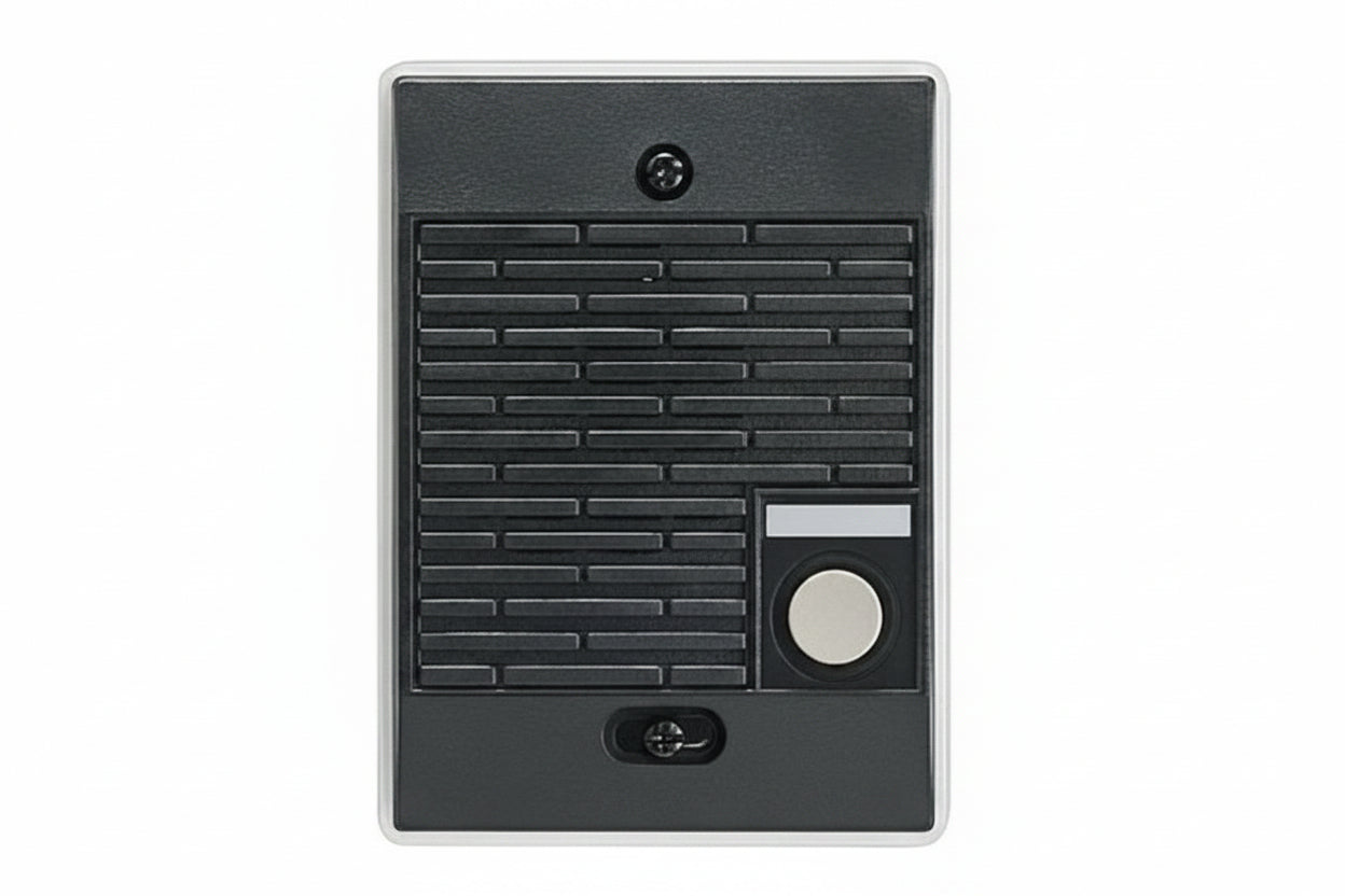 LE-D LEF Series Surface Mount Door Station, Black