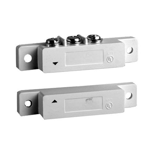 Potter AMS-38 White Magnetic Surface Mount Contact, 5/8" Gap, Alarm Door/Window Sensor