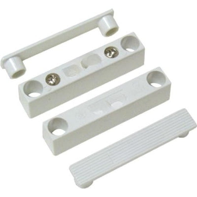 1" Operating Gap Magnetic Contact Surface Mount, UL Listed Door and Window Alarm Sensor AMS-51CV-W