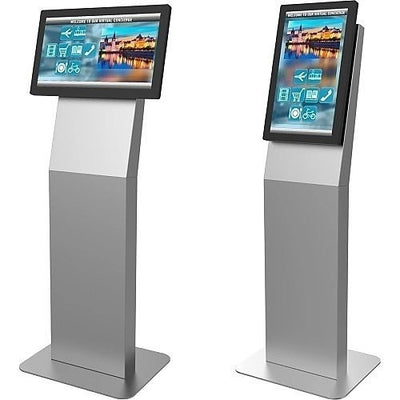 Landscape/Portrait Display Kiosk for Most 15", 22", or 32" Displays
