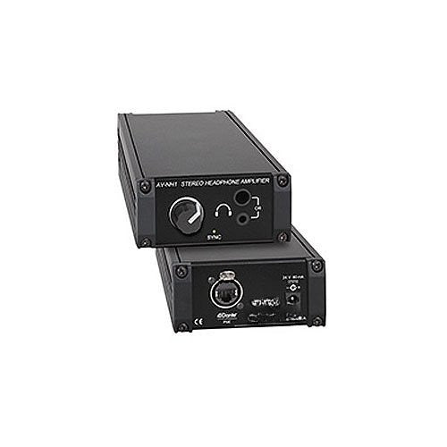 RDL AV-NH1 Network to Stereo Headphone Amplifier with Front-Panel Output Level Control