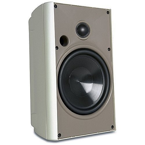 AW525WHT 5.25" 125W Outdoor Speakers, White, Pair