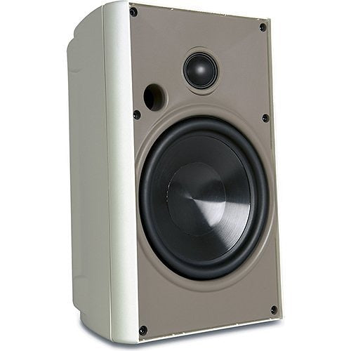AW650WHT 6.5" Outdoor Speakers with 1" Tweeter, White, Pair