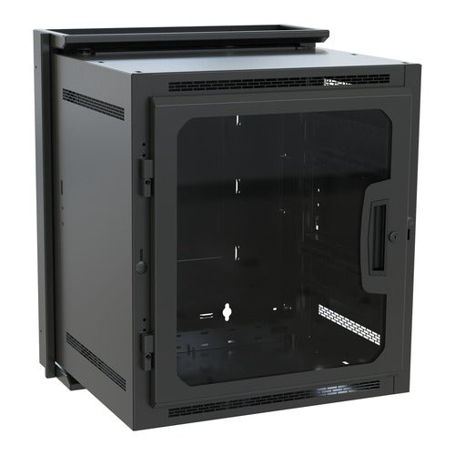 Middle Atlantic DWR-12-22PD DWR Series Pivoting Wall Mounted Rack, 22" Depth, 12U RMS, TAA Compliant