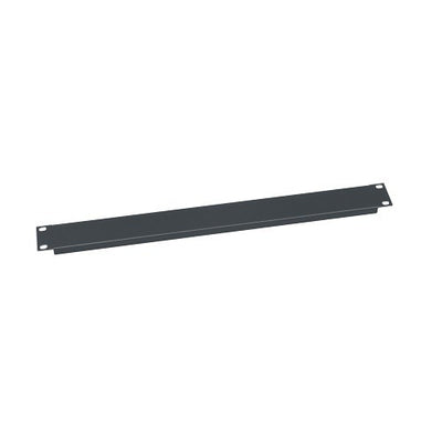 Middle Atlantic EB1-CP12 Steel and Flanged Blank Panel, 1U RMS, 12-Piece, Flat Black Powder Coat