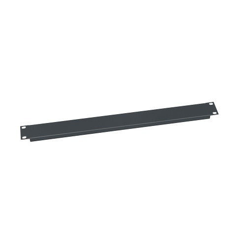 Middle Atlantic EB1-CP12 Steel and Flanged Blank Panel, 1U RMS, 12-Piece, Flat Black Powder Coat