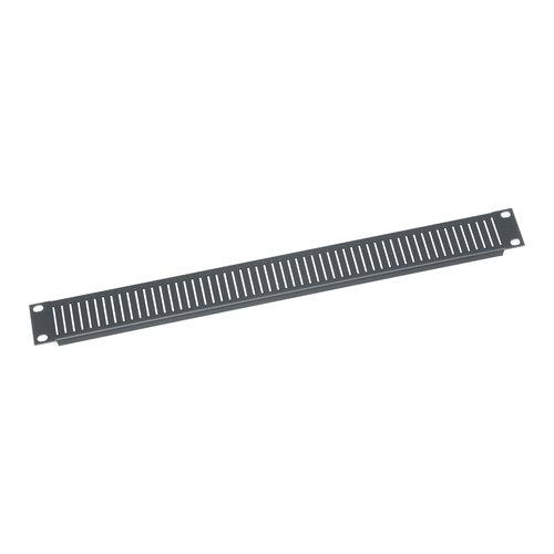 Middle Atlantic EVT1 Vented Rack Blank Panel, Vented with 17% Open Area, Flanged, 1U RMS