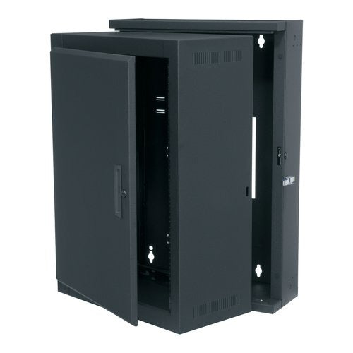 Middle Atlantic EWR-16-22SD EWR Series Pivoting Wall Mounted Enclosure with Solid Front Door, 22" Depth, 16U RMS