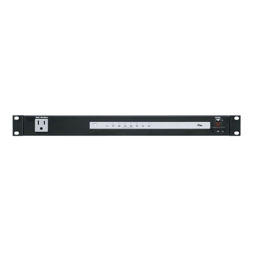 Middle Atlantic RLNK-915R Select 9-Outlet Rack Mounted PDU with RackLink, Basic Surge Protection, 15A