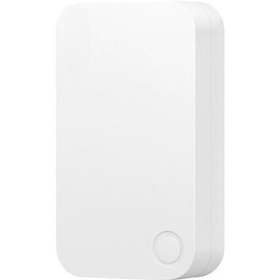 Alarm Range Extender, 2nd Generation, AC Plug-In with Internal Rechargeable Lithium-Ion Battery Backup, Z-Wave, Extends Signal from Alarm Base Station, White (B07ZB2VP4K)