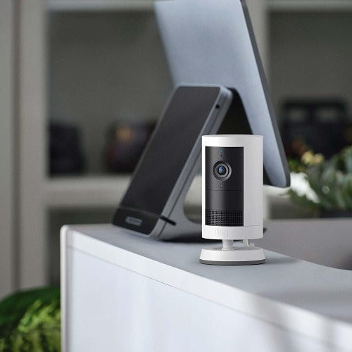 Cam Plus with Plug-in Adapter, Outdoor, Black (B0D23B14XS)