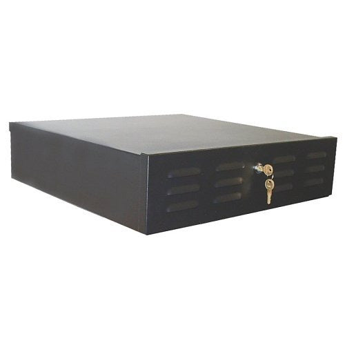 Mier BW-225 Indoor Fan-Ventilated Lockbox, 20" 5" 20", Black
