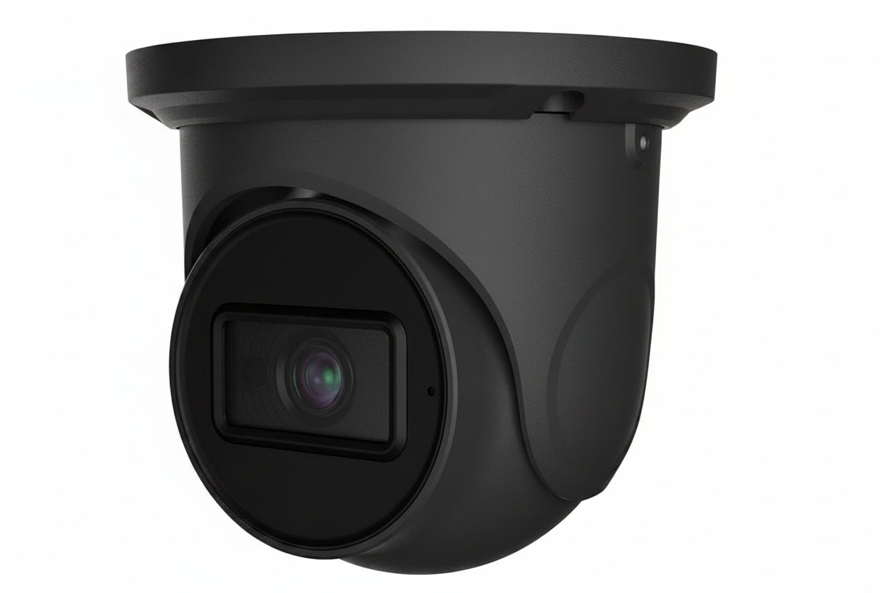 AVC-ELN81FT/2.8-G 8MP IP IR Eyeball Turret Camera, 2.8mm Fixed Lens