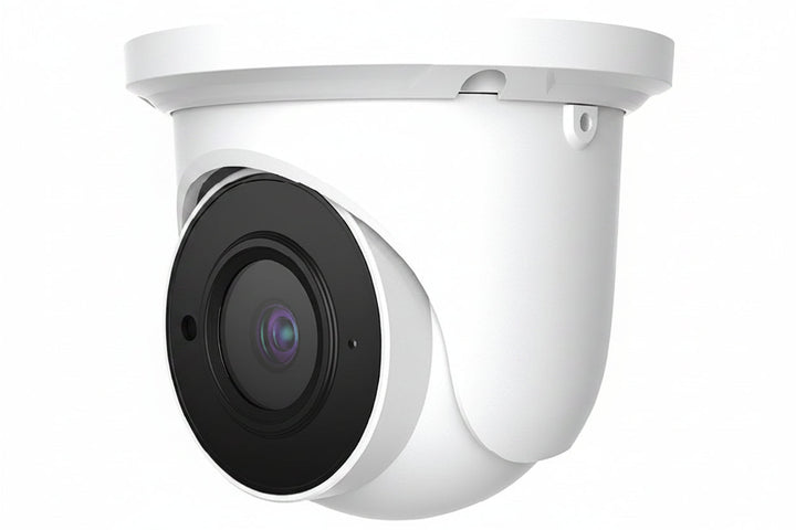 AVC-ENN41FT 4MP AI Turret IP Camera, 2.8mm Fixed Lens, White