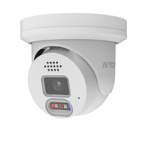 AVC-NAE41F28 4MP Smart Defender Turret IP Camera, H.265+