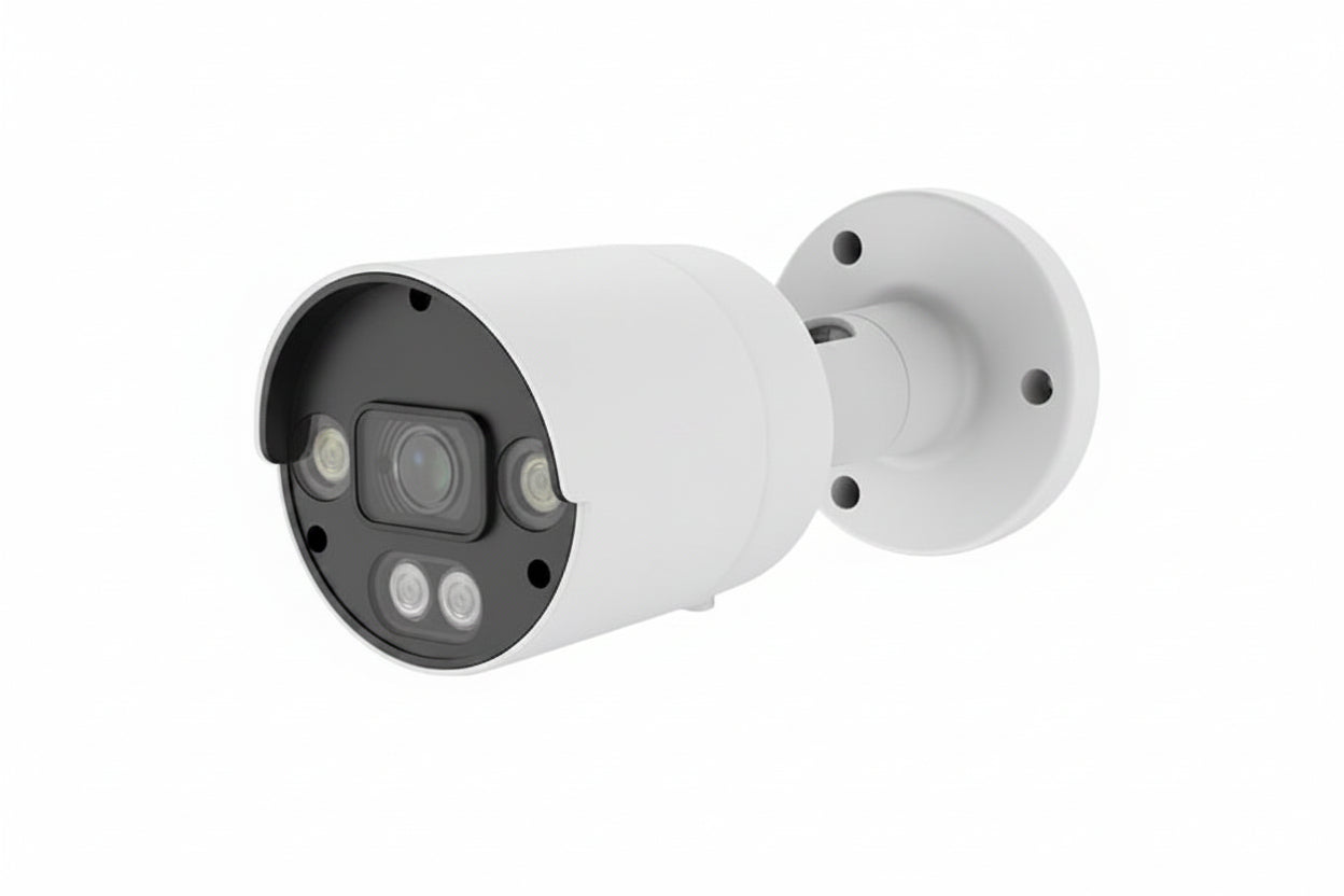 AVC-NCB81F28 InfiniteColor Series 8MP Bullet IP Camera with Low-Light Capability, 2.8mm Lens, NDAA Compliant