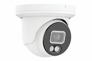 AVC-NCE51F28 Diversity Series InfiniteColor 5MP H.265 IR Turret IP Camera, 2.8mm Lens, NDAA Compliant, White