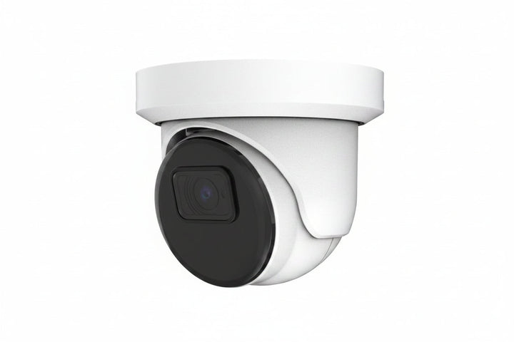 AVC-NPE51F28 5MP IR Turret IP Camera with Built-in Microphone, 2.8mm Fixed Lens, White