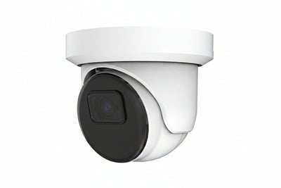 AVYCON AVC-NPE51F28 5MP IR Turret IP Camera with Built-in Microphone, 2.8mm Fixed Lens, White