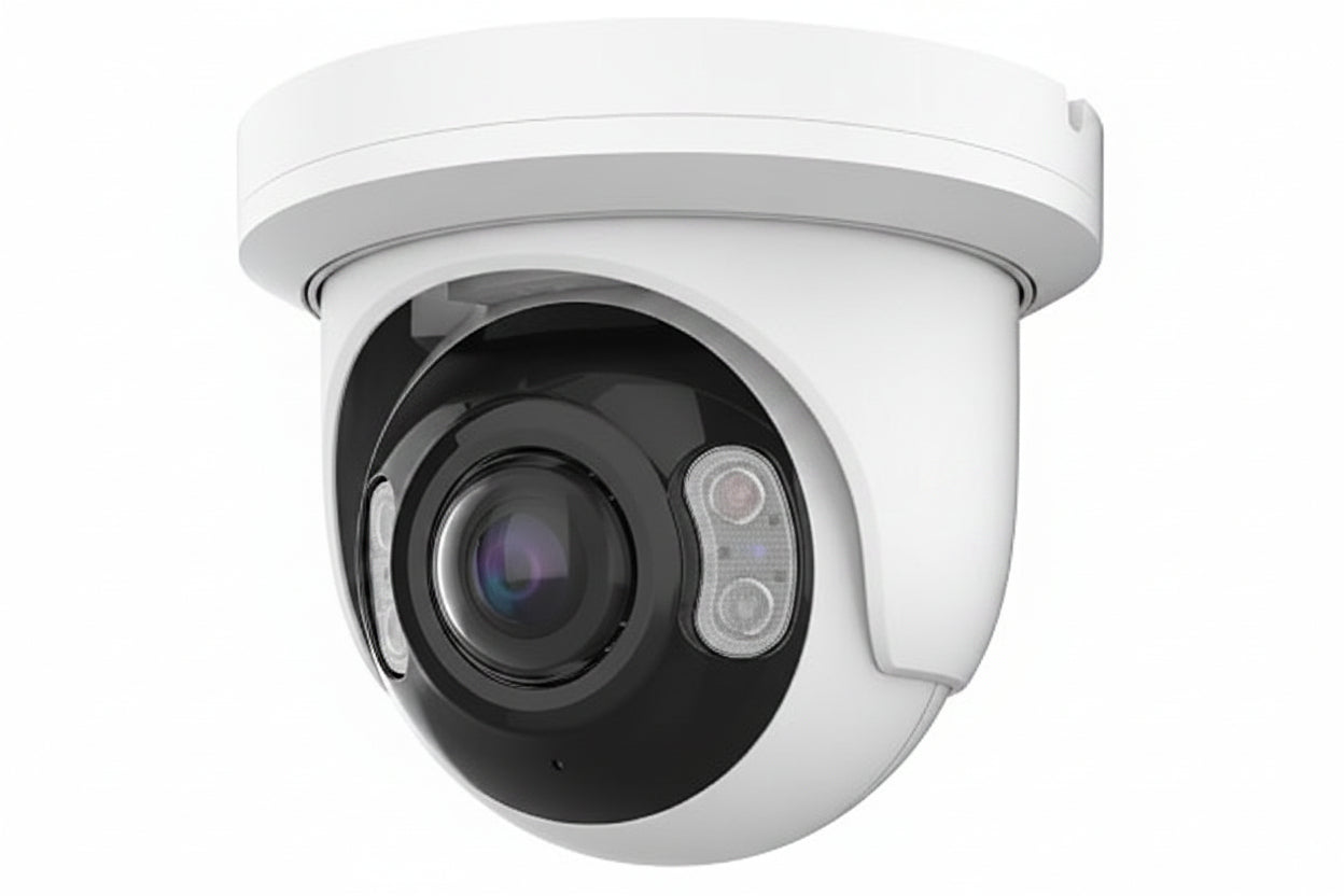 AVC-NPE81F180 8MP 4K H.265 Active Detection 180° Panoramic Turret IP Camera with 2.0mm Fixed Lens