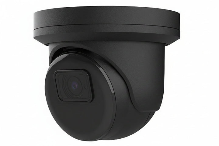 AVC-NPE81F28-B EVO Series 8MP H.265+ Turret Eyeball IP Camera with 2.8 mm Fixed Lens, Black
