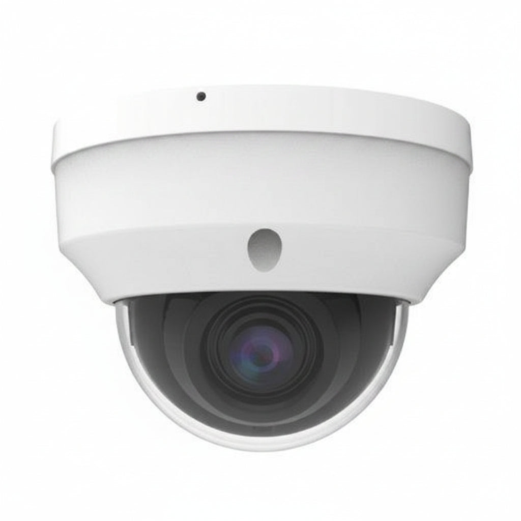 AVC-NPV51F28 5MP IR Vandal Dome IP Camera, 2.8mm Fixed Lens, White