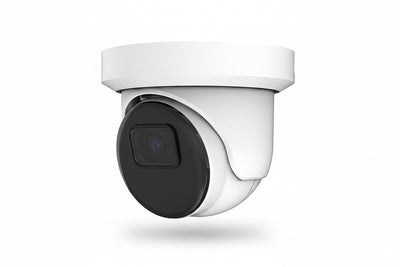 AVYCON AVC-NSE81F28 8MP WDR Turret IP Camera, 2.8mm Fixed Lens, White