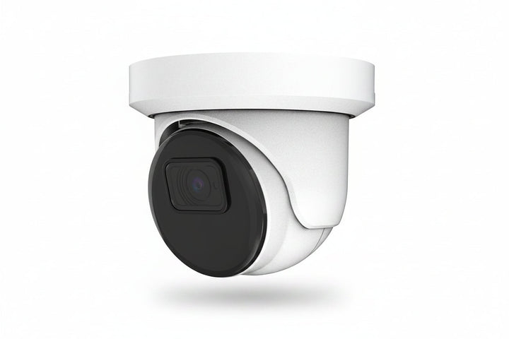 AVC-NSE81F28 8MP WDR Turret IP Camera, 2.8mm Fixed Lens, White