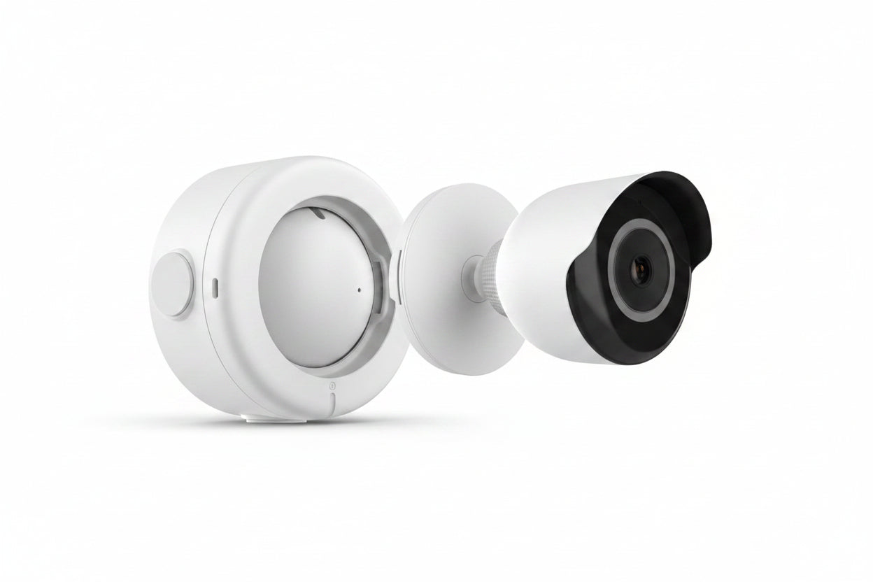 First Alert CAMWE-WO VX3 2MP HD Outdoor Camera, White