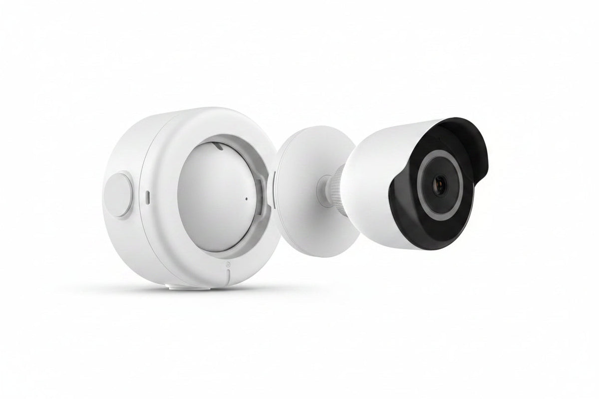 First Alert CAMWE-WO VX3 2MP HD Outdoor Camera, White