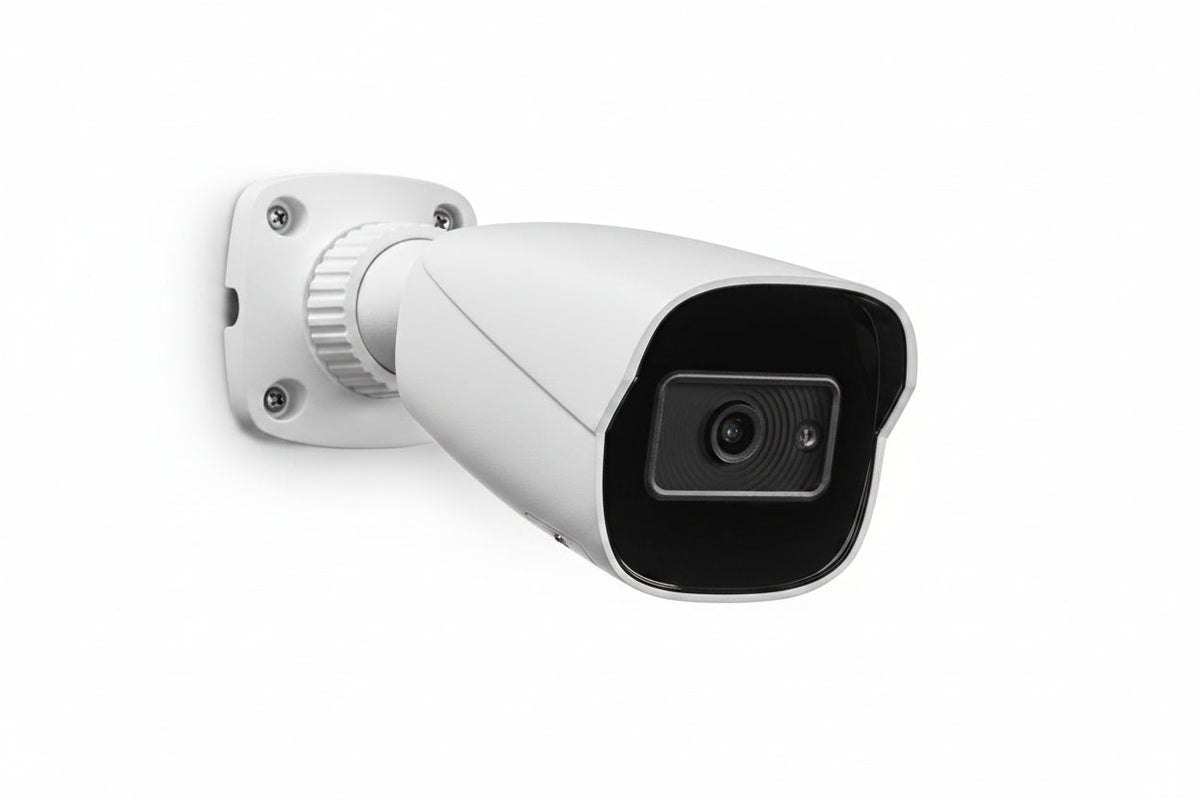 First Alert CX4BE08F28PW Cx4b 8MP AI Bullet Camera, 2.8mm Fixed Lens