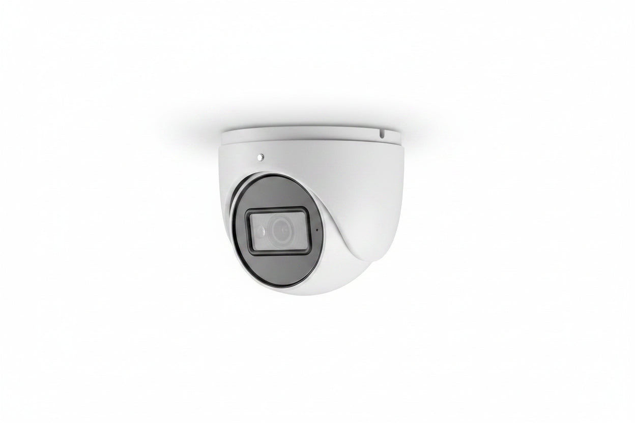 First Alert CX4TE08F28PW 8MP AI Cloud Turret Camera, 2.8mm Fixed Lens