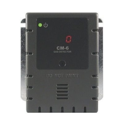 Macurco CM-6 Series Carbon Monoxide CO Fixed Gas Detector, 12-24VAC or 12-32VDC, Gray 70-0715-6500-9