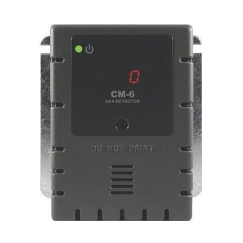 Macurco CM-6 Series Carbon Monoxide CO Fixed Gas Detector, 12-24VAC or 12-32VDC, Gray 70-0715-6500-9