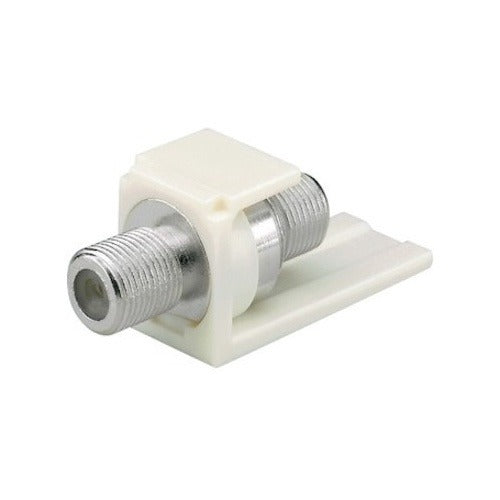 CMFSRWHY Mini-Com 75-Ohm F-Type Coaxial Connector, White