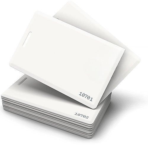 125kHz Proximity Clamshell Card 26-bit Wiegand Access Control, 100-Pack CSC