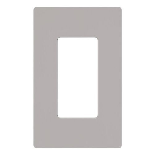 Lutron Claro CW1GR 1-Gang Gray Decorator Wall Plate