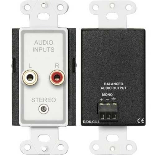 RDL D-CIJ3 Consumer Input Jacks, Mono DCIJ3
