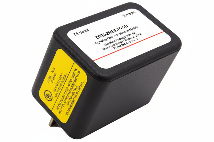 DITEK DTK-2MHLP75B Data and Signaling Circuit Surge Protection Module for 70V Speaker Circuits