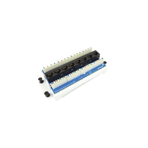 8-Port Cat5e Data Voice Module RJ45 Termination DM8CAT5E, Structured Wiring Patch Panel