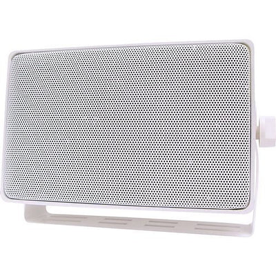 Speco DMS3TSW 3-Way Weather Resistant Speaker 30W 8 Ohm White