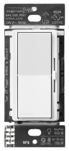 Lutron DVRF-6L-WH Diva Smart Dimmer Switch Caseta 150W LED Single Pole