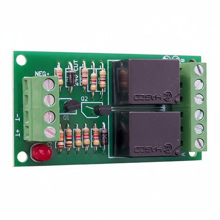ELK 9244 4-Module Sensitive Relay, DPDT, 12/24VDC
