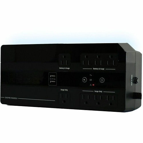 Minuteman EN600GU Enspire-G Series High Protection-Standby UPS with Simulated Sine Wave, USB, 330W, 600VA