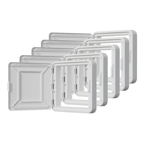 ENP15605DNA 15" Plastic Hinged Cover Deep Trim 5-Pack