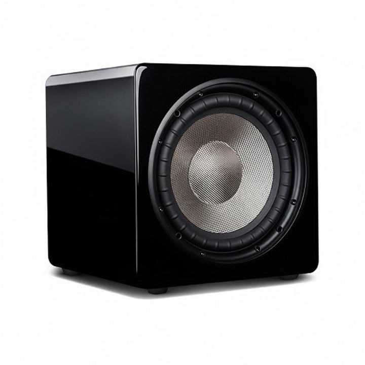 ES-SUB-EVO10-450-BLK Evolution Series 480W 10" Sealed Subwoofer, Gloss Black