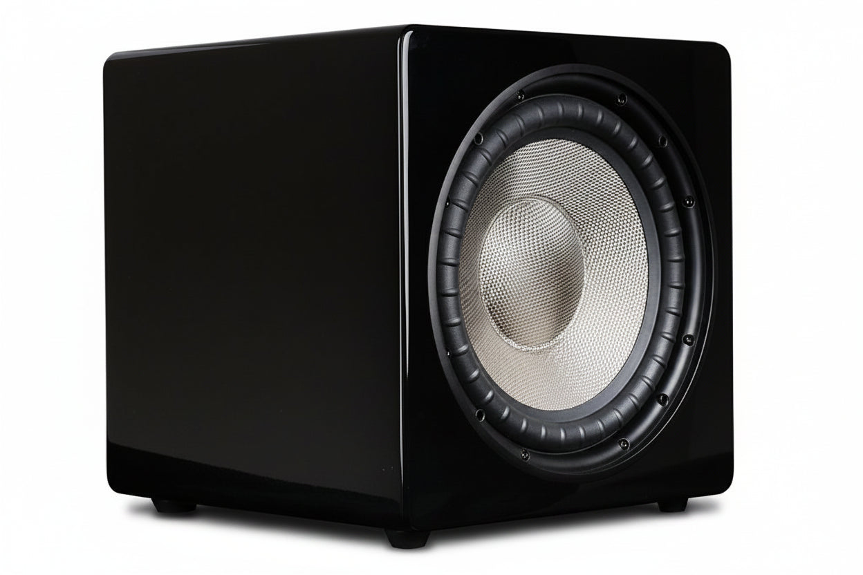 ES-SUB-EVO12-700-BLK Evolution Series 720W 12" Sealed Subwoofer, Gloss Black